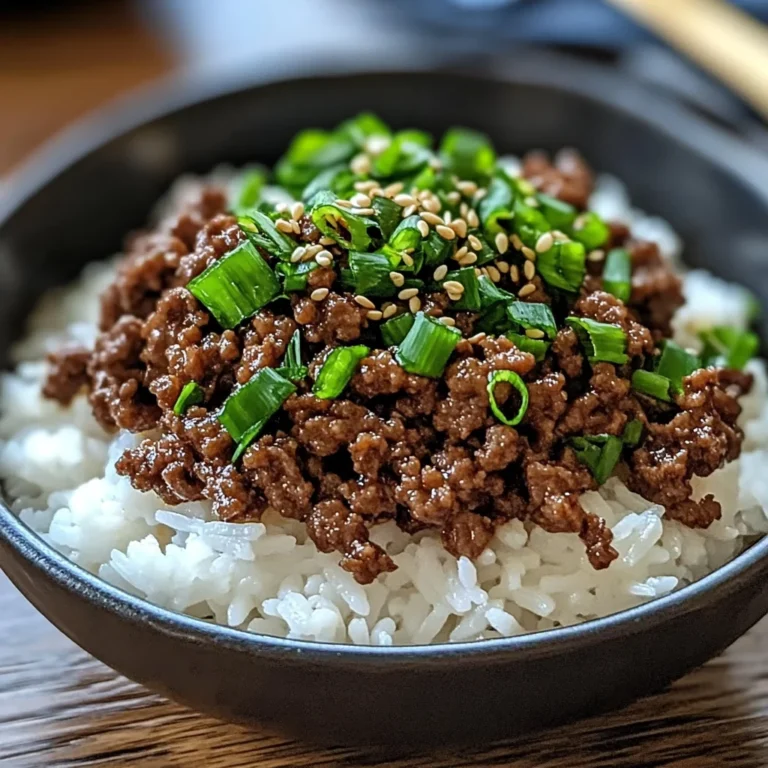 Boeuf Haché Coréen