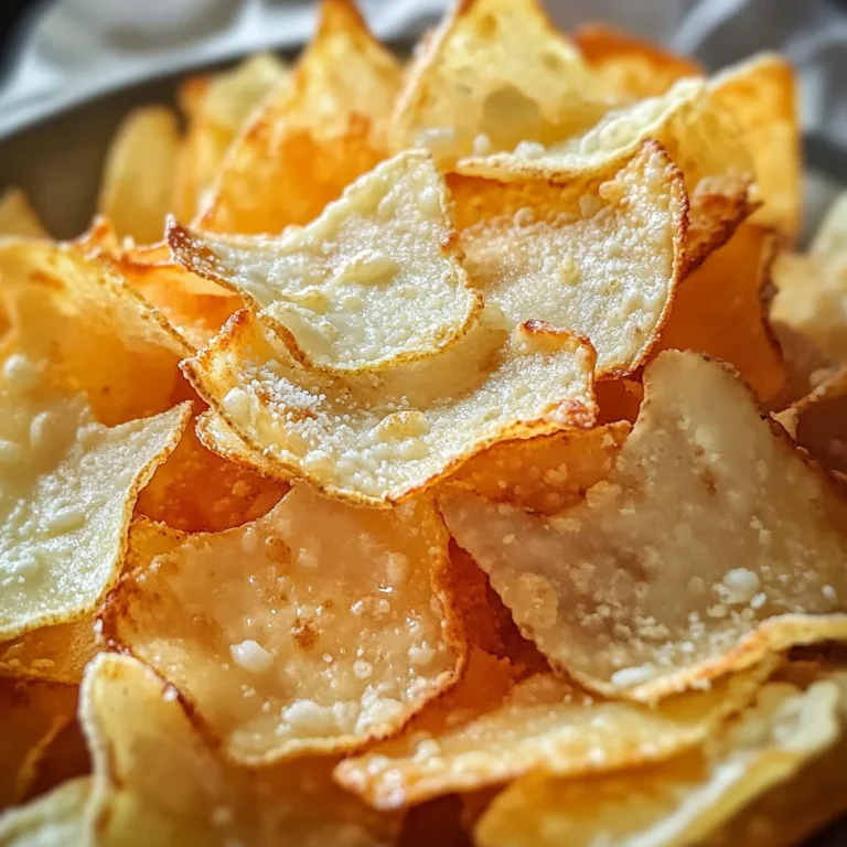 Chips de fromage blanc