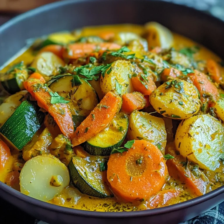 Colombo de Légumes Végétalien