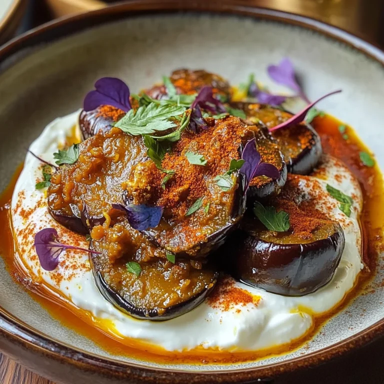 Confit d'Aubergine aux Épices