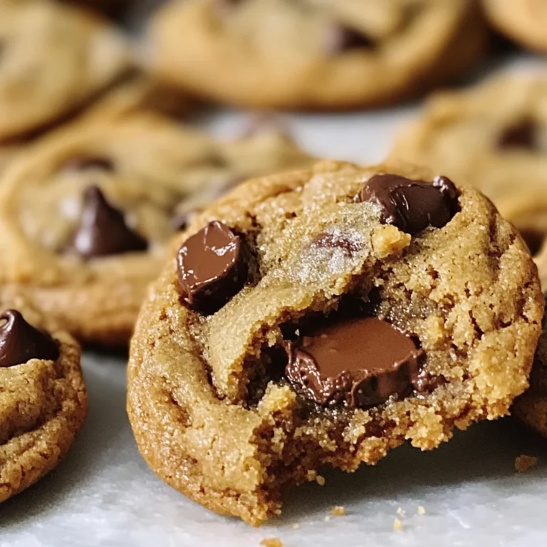 Cookies santé aux pois chiches