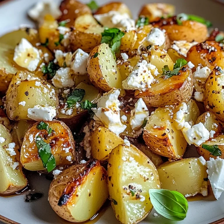 Délicieuses pommes de terre rôties
