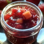 Fraise Rhubarbe Confiture