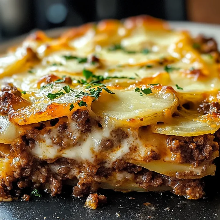 Gratin réconfortant et savoureux