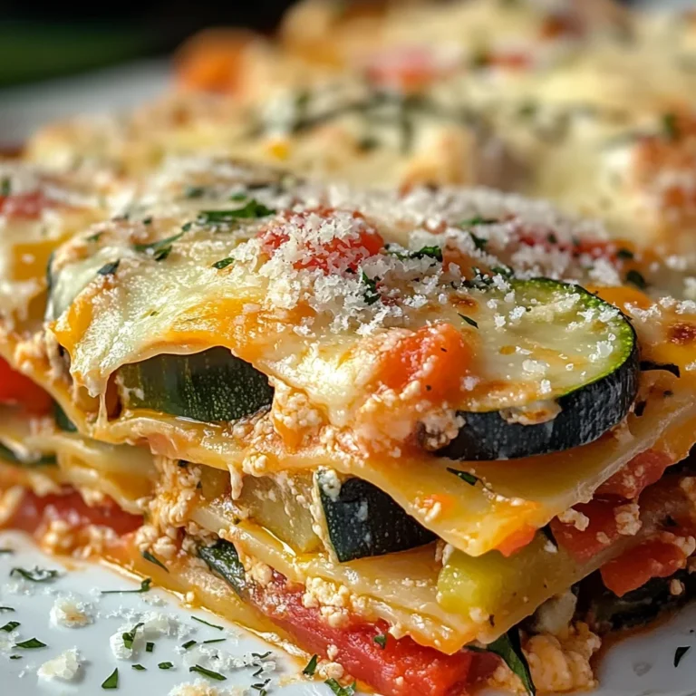Lasagnes aux légumes d'été