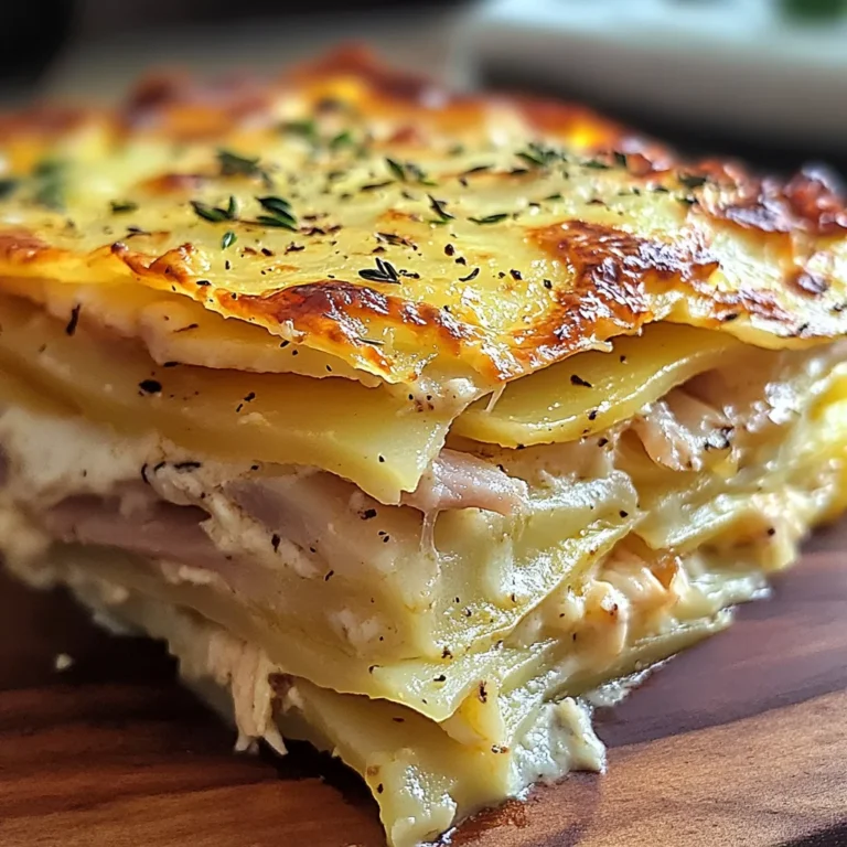 Lasagnes de Pommes de Terre Gourmandes