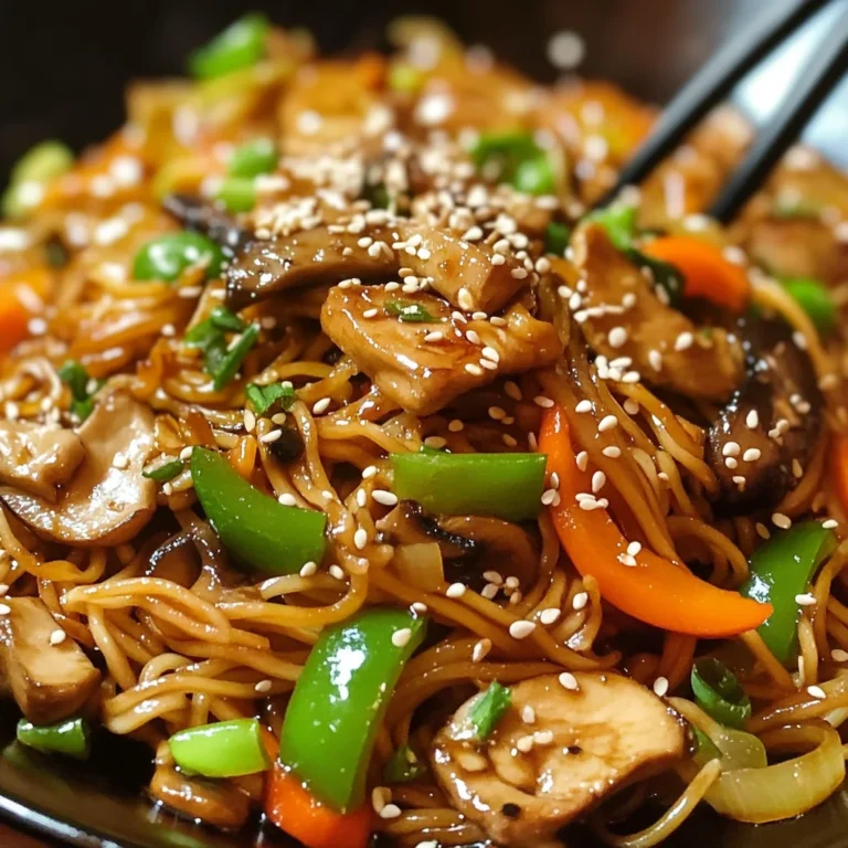 Nouilles sautées asiatiques rapides