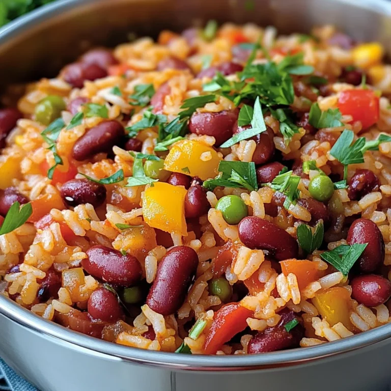 Riz Cajun aux Haricots Rouges