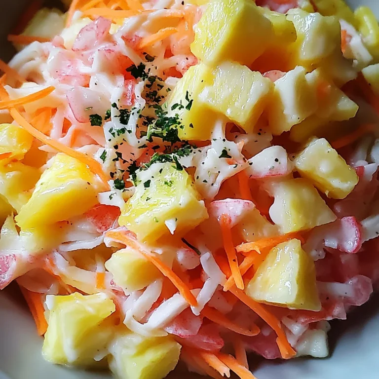 Salade Alaska fraîche et savoureuse