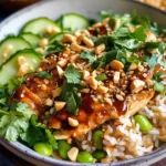Salade Satay Croquante et Épicée
