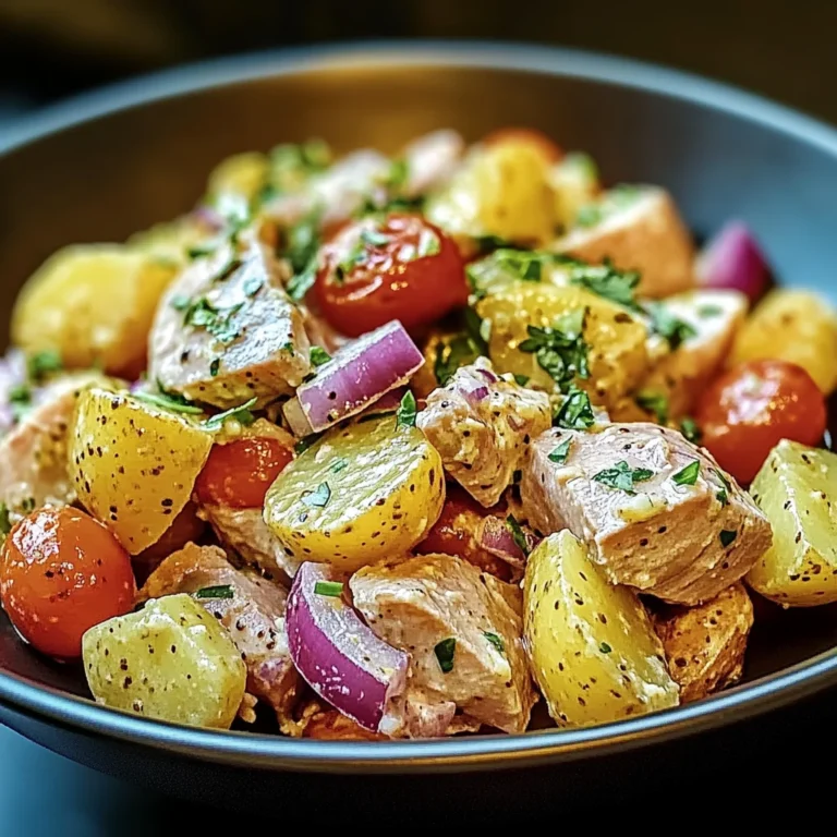 Salade de Pommes de Terre au Thon