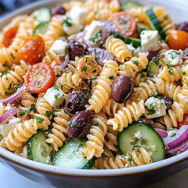 Salade de pâtes méditerranéenne