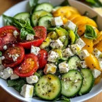 Salade d'été légère et fraîche