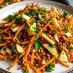 Salade végétarienne fraîche et croquante