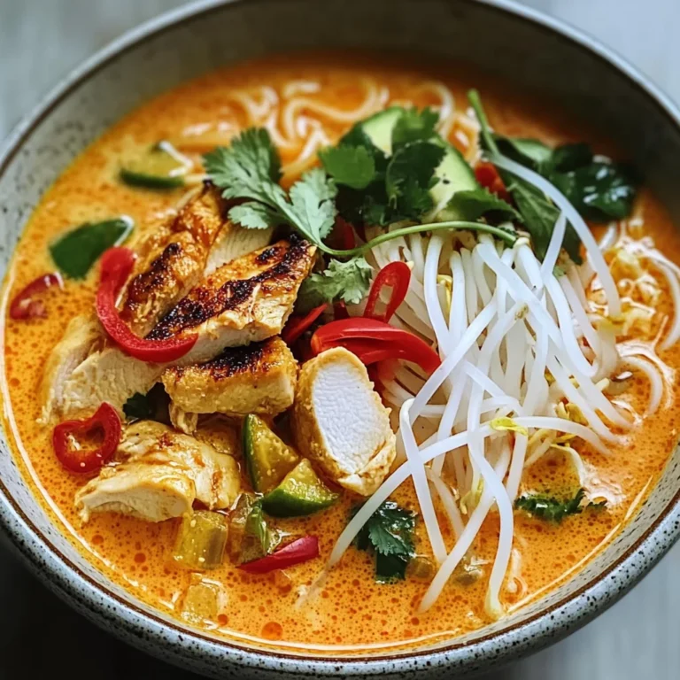 Soupe Thaï Délicieuse et Épicée