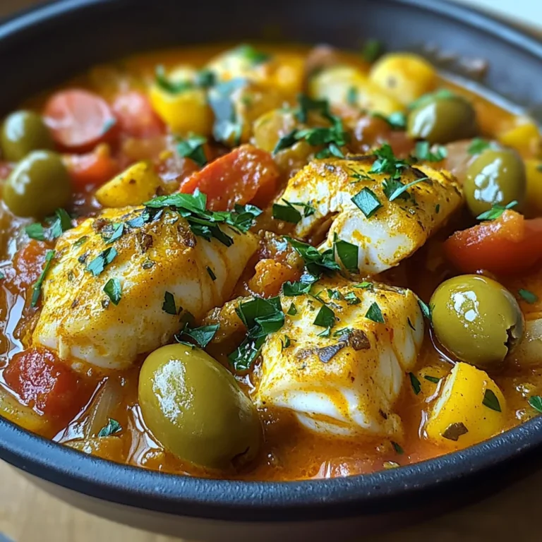 Tajine de lotte au safran