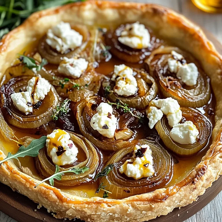 Tarte Gourmande aux Oignons