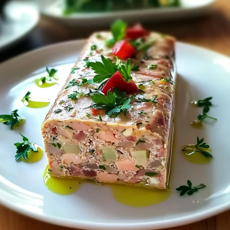 Terrine de thon simple et savoureuse