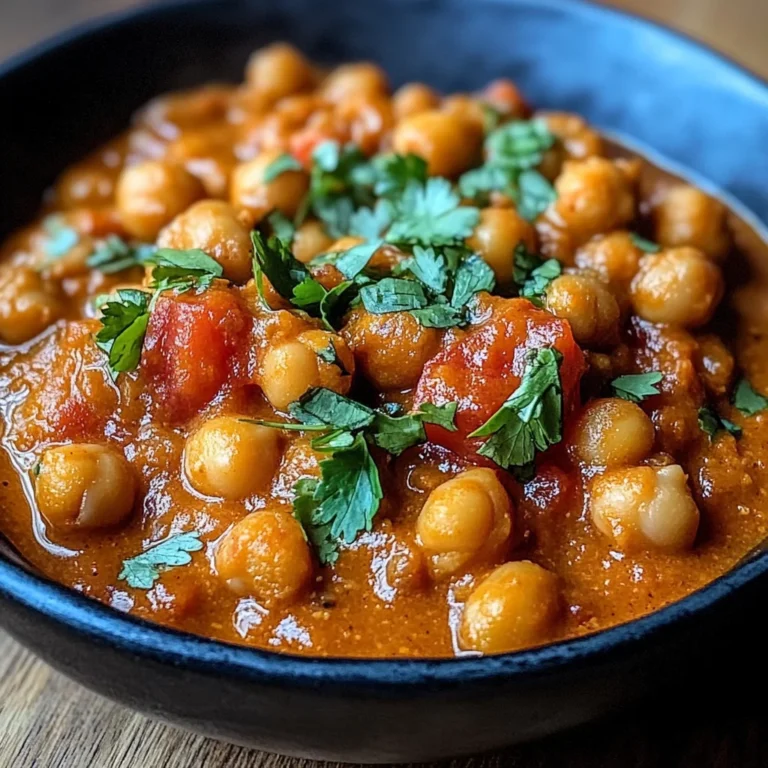 Curry de Pois Chiches, Tomate et Cacahuète : Un Voyage Culinaire Incroyable