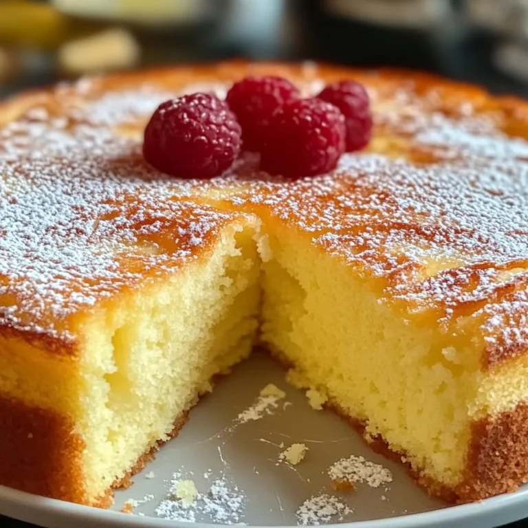 Gâteau Rapide et Crémeux aux 3 Yaourts et 2 Œufs