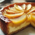 Gâteau flan aux pommes