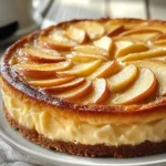 Gâteau flan aux pommes