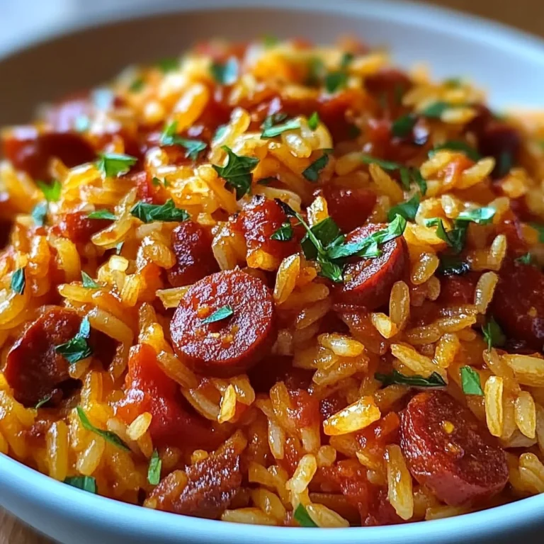 Le Meilleur Riz au Chorizo et à la Tomate