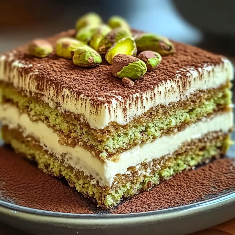 Le Meilleur Tiramisu à la Pistache