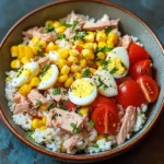 Lunch frais et complet