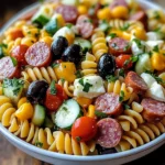 Salade de pâtes à l'italienne