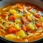 Soupe de Dernière Minute (Rapide et Savoureuse !)